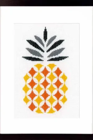 Shop Now Pineapple Cross Stitch Kit By Vervaco