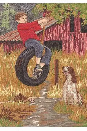 Same Day Shipping Carefree Days Cross Stitch Kit by Janlynn