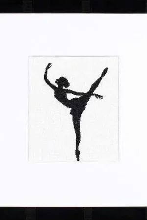 Ballet Silhouette Cross Stitch Kit By Lanarte Order Now