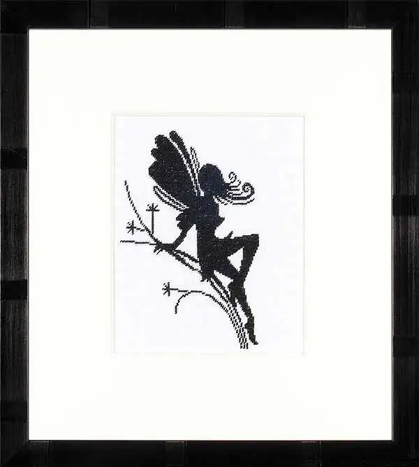 Special Discount Fairy Silhouette Cross Stitch Kit By Lanarte