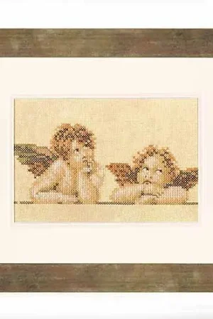 Seasonal Sale Raphaels Angels Cross Stitch Kit By Lanarte