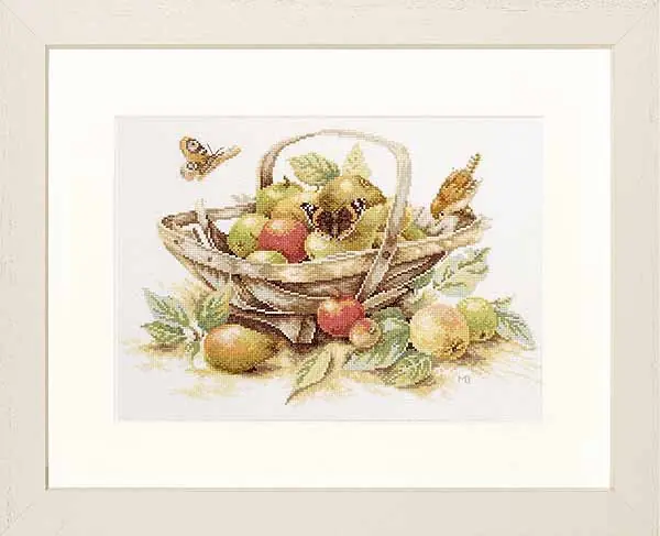 Summer Fruit Cross Stitch Kit By Lanarte Hot Picks