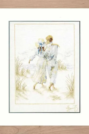 Authentic Romance Cross Stitch Kit By Lanarte