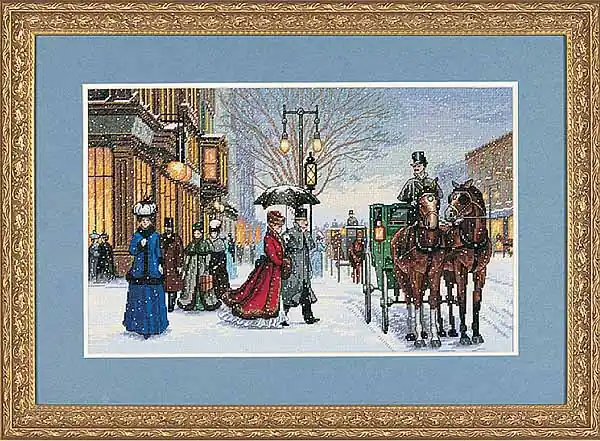 Alan Maley's Gracious Era Cross Stitch Kit by Dimensions Seasonal Sale