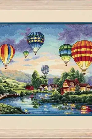 Best Price Balloon Glow Cross Stitch Kit by Dimensions
