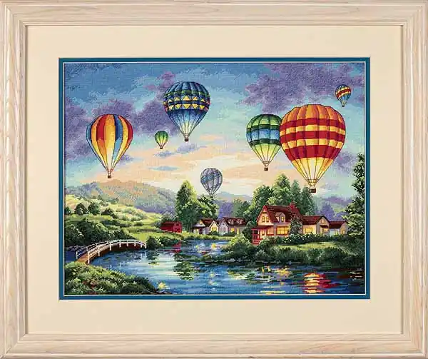 Best Price Balloon Glow Cross Stitch Kit by Dimensions