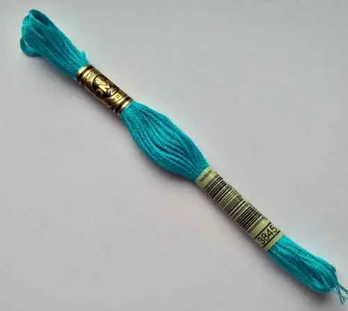 DMC Stranded Cotton - 3845 Don’t Miss Out