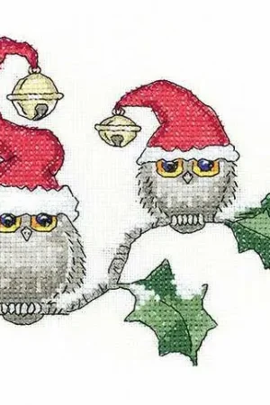Ollie and Ivy Cross Stitch Kit by Heritage Crafts Limited Time