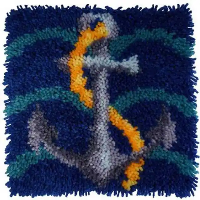 Save Now Ships Anchor Latch Hook Kit By Needleart World