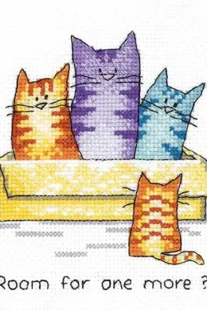 Free Delivery Room for One More Cross Stitch Kit by Heritage Crafts
