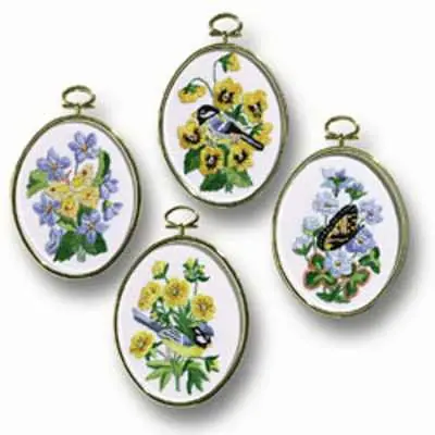 Big Sale Birds and Butterflies Embroidery Kit by Janlynn