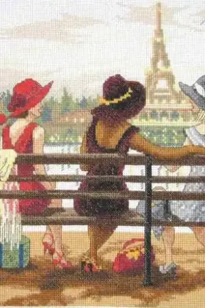 Ladies Day Out Cross Stitch Kit by Janlynn Top Pick
