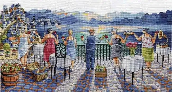 Best Choice After the Shift Cross Stitch Kit by Design Works