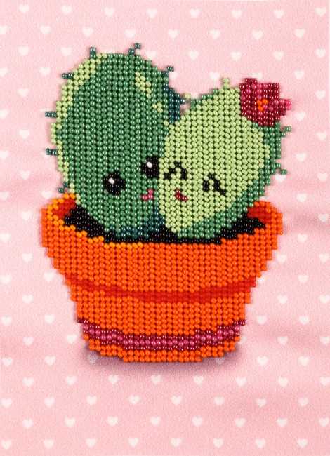Save Now Cacti Paradise Bead Embroidery Kit by VDV