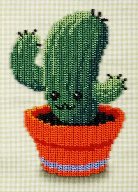 New Release Green Friend Bead Embroidery Kit by VDV