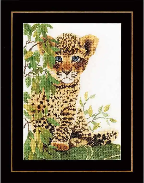 Bulk Order Little Panther Cross Stitch Kit By Lanarte