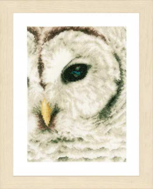 Owl Cross Stitch Kit By Lanarte Viral