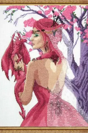 Dragon Princess Cross Stitch Kit by Janlynn Direct From Factory