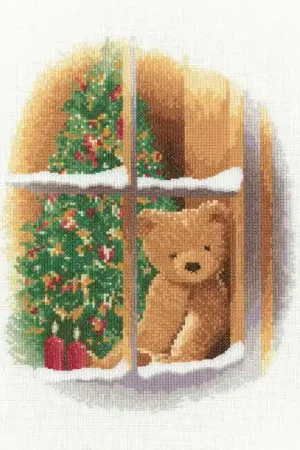 Exclusive Offer William at Christmas Cross Stitch Kit by Heritage Crafts
