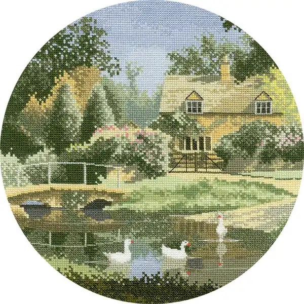Ford Way Cross Stitch Kit by Heritage Crafts Save Now