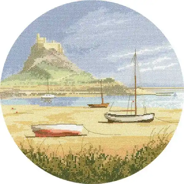 Warranty Included Lindisfarne Cross Stitch Kit by Heritage Crafts