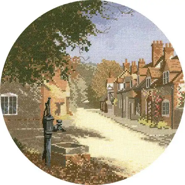 Viral The Old Pump Cross Stitch Kit by Heritage Crafts