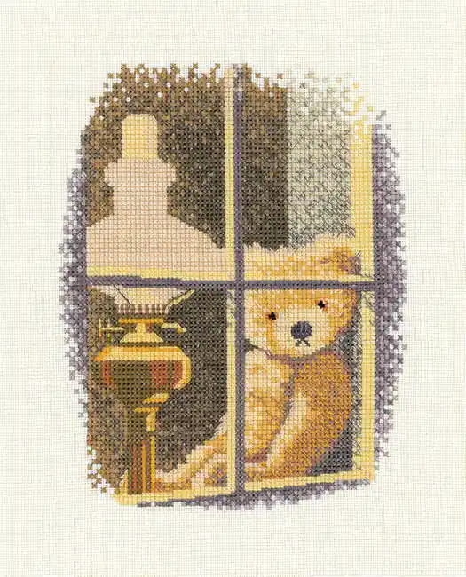 Trusted Brand William in the Window Cross Stitch Kit by Heritage Crafts