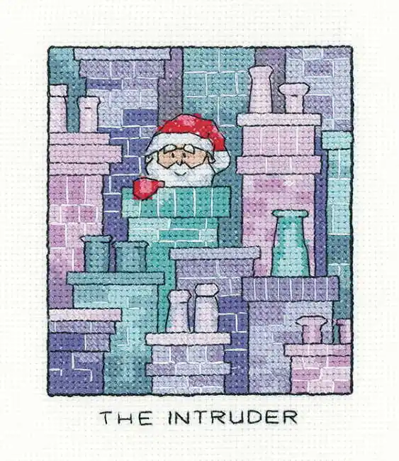 The Intruder Cross Stitch Kit by Heritage Crafts Limited Offer