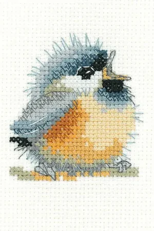 Holiday Sale Chirpy Cross Stitch Kit by Heritage Crafts