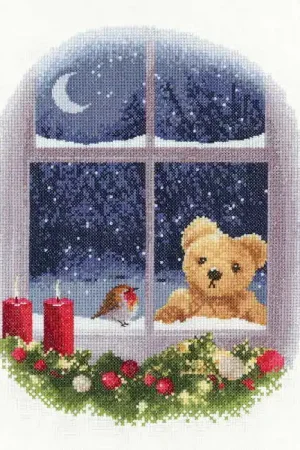 Limited Edition William and Robin Cross Stitch Kit by Heritage Crafts