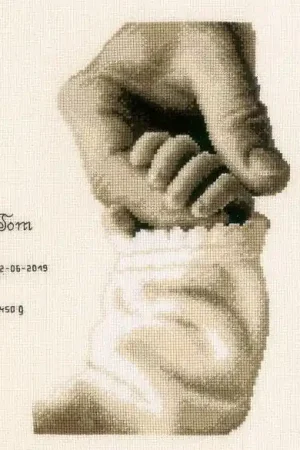 Shop Now Baby Love Birth Sampler Cross Stitch Kit By Vervaco
