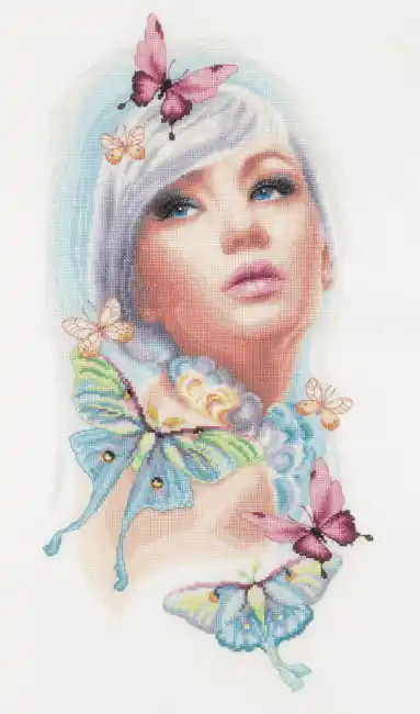 Butterfly Dreams Cross Stitch Kit By Lanarte Today Only
