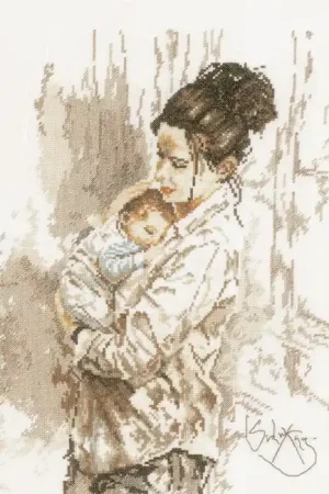 Special Discount Mother's Love Cross Stitch Kit By Lanarte