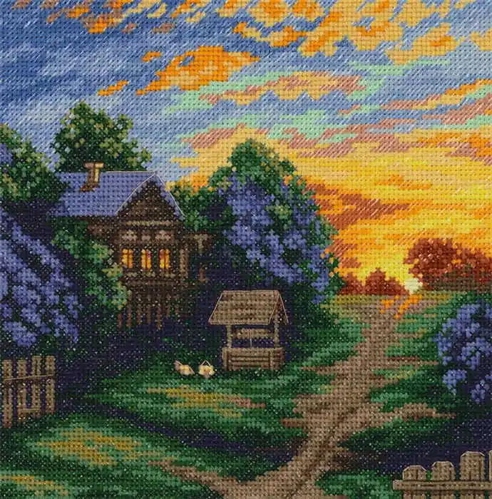 The Colours of Spring Cross Stitch Kit by PANNA Fast Shipping