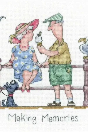 Making Memories Cross Stitch Kit by Heritage Crafts Sale