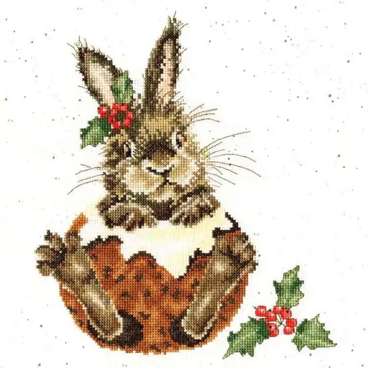 Bargain Little Pudding Cross Stitch Kit By Bothy Threads