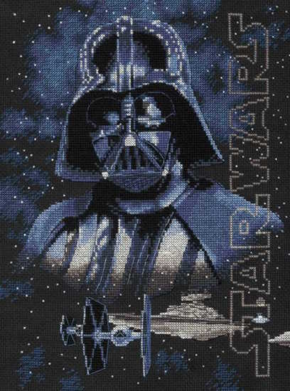Discount Darth Vader Star Wars Cross Stitch Kit by Dimensions
