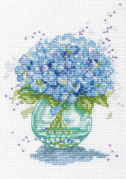 Direct From Factory Fresh Flowers Cross Stitch Kit by Dimensions