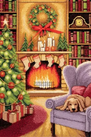 Cosy Evening Cross Stitch Kit by PANNA Fresh Stock