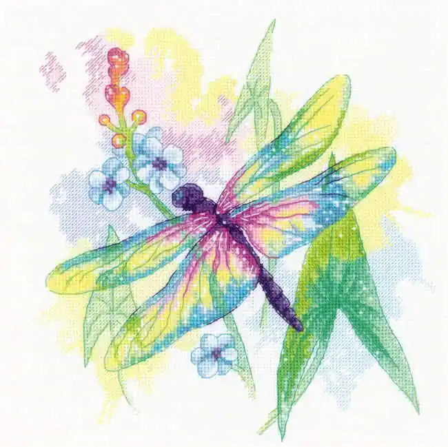 Rainbow Beauty Cross Stitch Kit By RIOLIS Weekend Sale