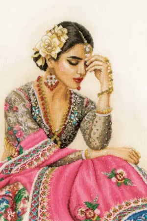 Special Discount Traditional Reminiscence Cross Stitch Kit By Lanarte