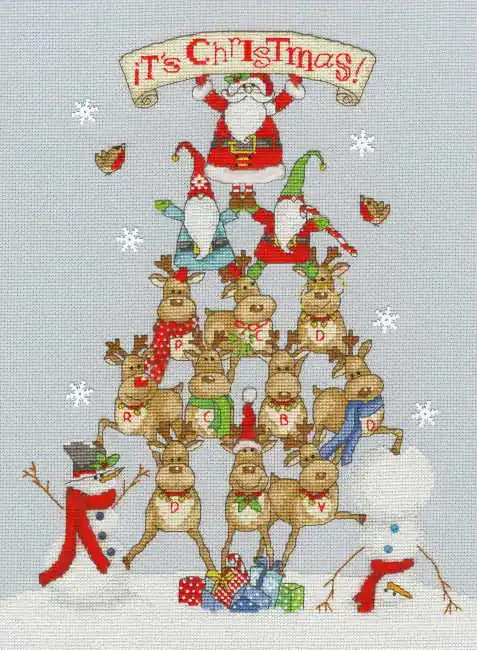 Must Have It's Christmas! Cross Stitch Kit By Bothy Threads