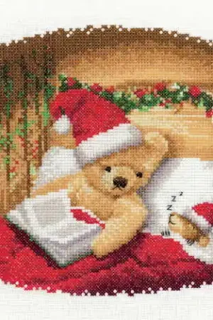 Warranty Included Bedtime Story Cross Stitch Kit by Heritage Crafts