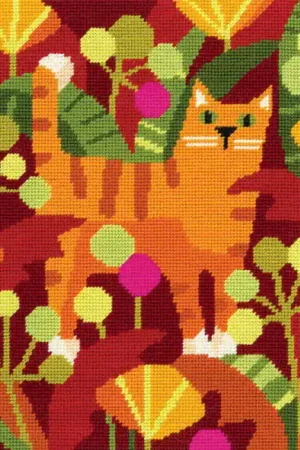 Ginger Cat Tapestry Kit By Heritage Crafts Order Now