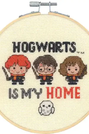 Viral Harry Potter Hogwarts Cross Stitch Kit by Dimensions