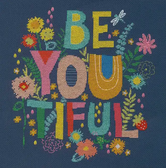 Be You Cross Stitch Kit by Dimensions Direct From Manufacturer