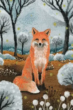 Enchanted Forest Cross Stitch Kit by Heritage Crafts Shop Now