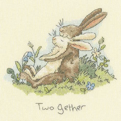 Secure Checkout TwoGether Cross Stitch Kit By Bothy Threads