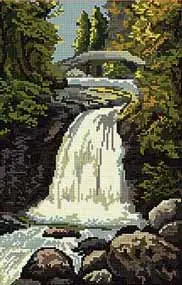 Markdown Falls of Garravalt Tapestry Kit by Brigantia Needlework