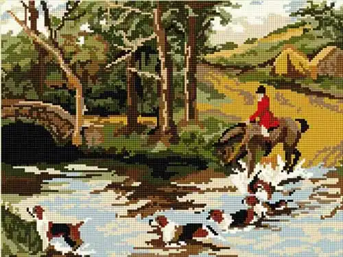 Huntsman Tapestry Kit by Brigantia Needlework Today Only
